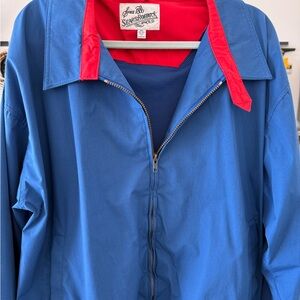 Sears Blue and Red Jacket